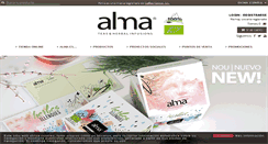 Desktop Screenshot of almahome.es